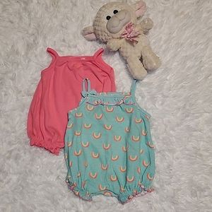NWOT!! Freestyle baby rompers 💖🌈